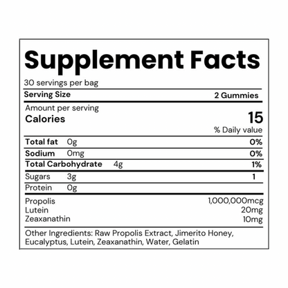 Jimerito Honey Eye Gummies